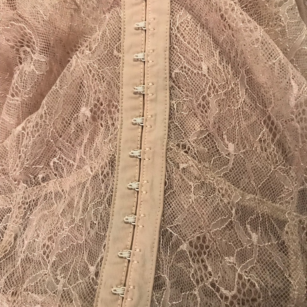 Romeo & Juliet Couture sheer lace dress - Picture 3 of 3